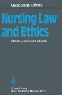 Abbildung von: Nursing Law and Ethics - Springer