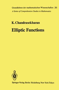 Abbildung von: Elliptic Functions - Springer