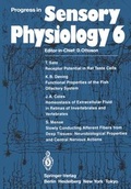 Cover: Progress in Sensory Physiology - Springer