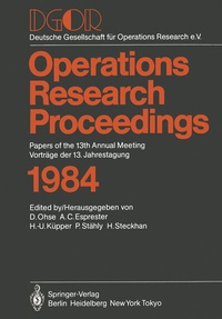 Abbildung von: DGOR - Springer