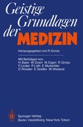 Cover: Geistige Grundlagen der Medizin - Springer