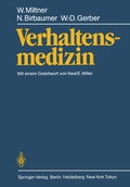 Cover: Verhaltensmedizin - Springer