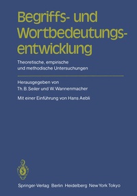 Abbildung von: Begriffs- und Wortbedeutungsentwicklung - Springer
