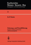 Cover: Fahrzeug- und Proze&szlig;f&uuml;hrung - Springer