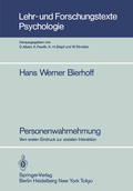 Cover: Personenwahrnehmung - Springer