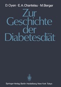 Cover: Zur Geschichte der Diabetesdi&auml;t - Springer