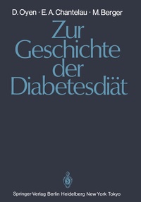 Abbildung von: Zur Geschichte der Diabetesdiät - Springer