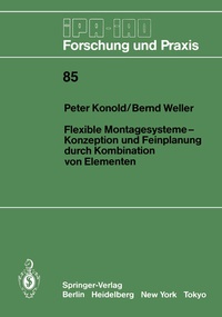 Abbildung von: Flexible Montagesysteme-Konzeption und Feinplanung durch Kombination von Elementen - Springer