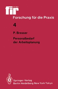 Abbildung von: Personalbedarf der Arbeitsplanung - Springer