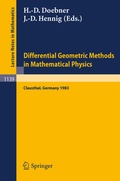 Bild: Differential Geometric Methods in Mathematical Physics - Springer