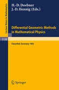 Bild: Differential Geometric Methods in Mathematical Physics - Springer