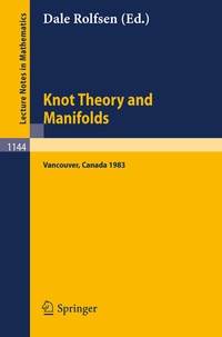 Abbildung von: Knot Theory and Manifolds - Springer
