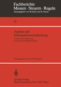 Cover: Aspekte der Informationsverarbeitung - Springer