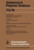 Cover: Chromatography/Foams/Copolymers - Springer