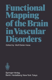 Enlarge image Cover: Functional Mapping of the Brain in Vascular Disorders - Springer