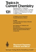 Cover: Structural Chemistry of Boron and Silicon - Springer