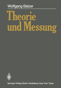 Enlarge image Cover: Theorie und Messung - Springer