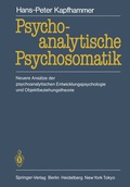 Cover: Psychoanalytische Psychosomatik - Springer