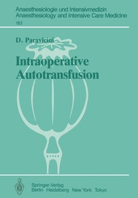 Enlarge image Cover: Intraoperative Autotransfusion - Springer