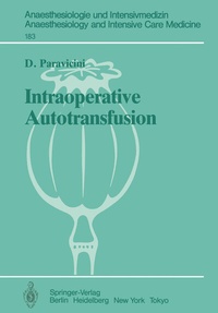 Enlarge image Cover: Intraoperative Autotransfusion - Springer