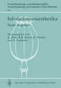 Cover: Inhalationsanaesthetika - Springer