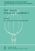 Cover: New Aspects in Regional Anesthesia 4 - Springer