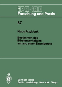 Abbildung von: Bestimmen des Bürstenverhaltens anhand einer Einzelborste - Springer