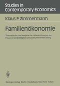 Cover: Familien&ouml;konomie - Springer