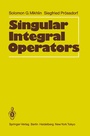 Cover: Singular Integral Operators - Springer