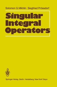 Enlarge image Cover: Singular Integral Operators - Springer
