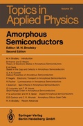 Cover: Amorphous Semiconductors - Springer