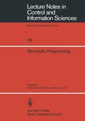 Cover: Stochastic Programming - Springer