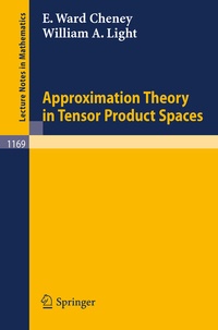 Abbildung von: Approximation Theory in Tensor Product Spaces - Springer