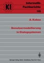 Cover: Benutzermodellierung in Dialogsystemen - Springer