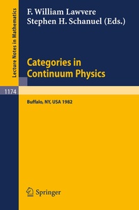 Abbildung von: Categories in Continuum Physics - Springer