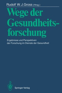 Abbildung von: Wege der Gesundheitsforschung - Springer