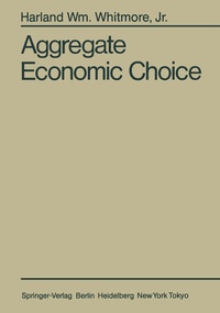 Bild vergrößern Bild: Aggregate Economic Choice - Springer