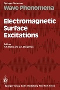 Cover: Electromagnetic Surface Excitations - Springer