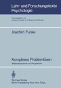 Cover: Komplexes Probleml&ouml;sen - Springer