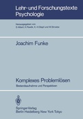 Cover: Komplexes Probleml&ouml;sen - Springer