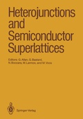 Cover: Heterojunctions and Semiconductor Superlattices - Springer
