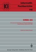 Cover: GWAI-85 - Springer