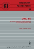Cover: GWAI-85 - Springer