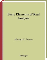 Abbildung von: Basic Elements of Real Analysis - Springer