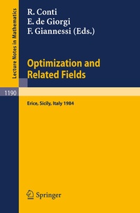Abbildung von: Optimization and Related Fields - Springer