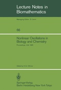Cover: Nonlinear Oscillations in Biology and Chemistry - Springer