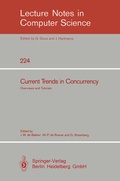 Cover: Current Trends in Concurrency - Springer