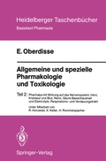 Cover: Allgemeine und spezielle Pharmakologie und Toxikologie - Springer