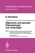 Cover: Allgemeine und spezielle Pharmakologie und Toxikologie - Springer