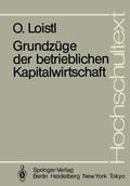 Cover: Grundz&uuml;ge der betrieblichen Kapitalwirtschaft - Springer